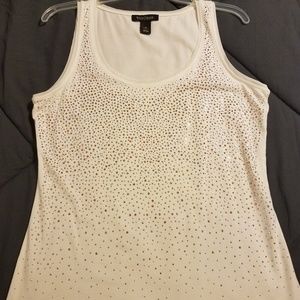 WHBM Womens elegant tank top Sz Large